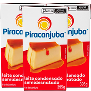 Leite Condensado Piracanjuba TP Semidesnatado 395g