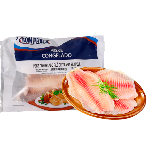 Filé De Tilapia Bom Peixe 500G