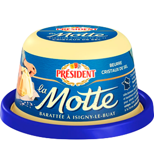 Manteiga President La Motte Com Sal 250G