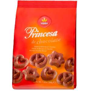 Biscoito Princesa Sortido Chocolate 200G