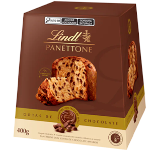 Panettone Lindt Gotas Chocolate 400G