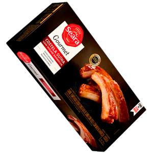 Costela Suina Seara Gourmet C/Molho Berbecue 1KG