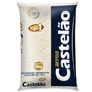 Arroz Castelão 5KG Tipo 1