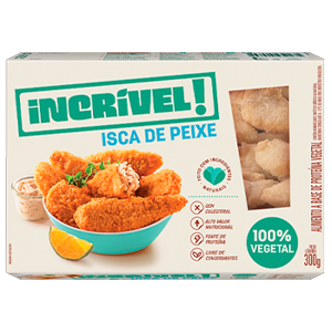 Isca De Peixe Seara Incrível 100% Vegetal 300g