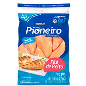 Filé De Peito Frango Pioneiro PCT 1KG