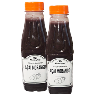 Suco Natural Açai Morango 450ML