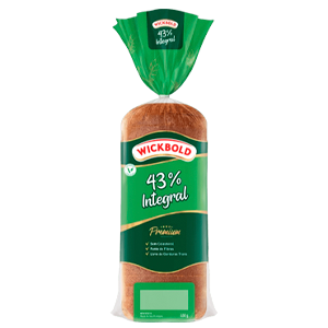 Pão Wickbold 43% Integral 450G