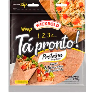 Wrap Wickbold Proteína 61,1% Integral 270g