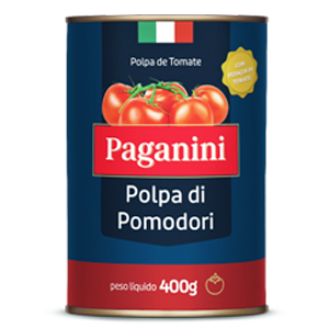 Polpa Tomate Paganini Tradicional Lata 400G